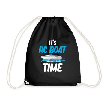 C’est l’heure du bateau rc Capitaine Airboat Lover - Sac de sport léger - noir - Devant