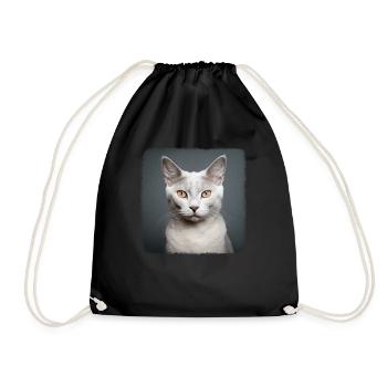 Burmilla Chaton Burmilla Chat - Sac de sport léger - noir - Devant