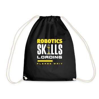 Programmeur de robots robotiques - Sac de sport léger - noir - Devant