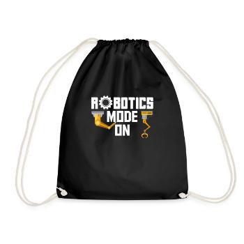 Programmeur de robots robotiques - Sac de sport léger - noir - Devant