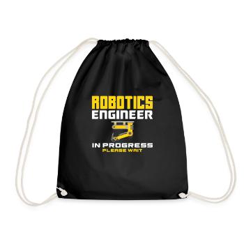 Programmeur de robots robotiques - Sac de sport léger - noir - Devant