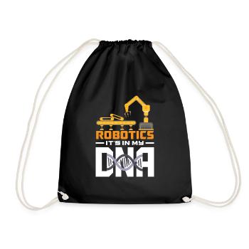 Programmeur de robots robotiques - Sac de sport léger - noir - Devant