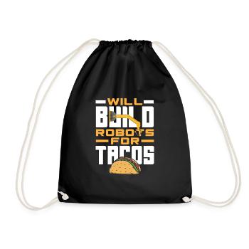 Robotics Robot Programmer - Drawstring Bag - black - Front