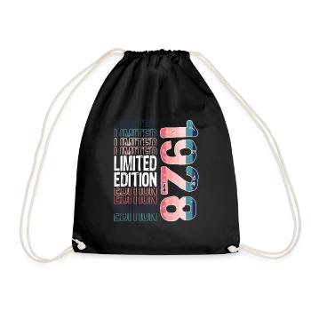 Edition limitée depuis 1928 Anniversaire Millésime 1928 - Sac de sport léger - noir - Devant