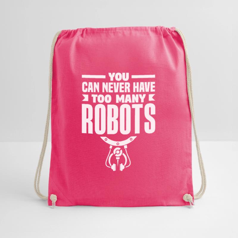 Robotics Robot Programmer Drawstring Bag