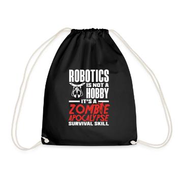 Programmeur de robots robotiques - Sac de sport léger - noir - Devant