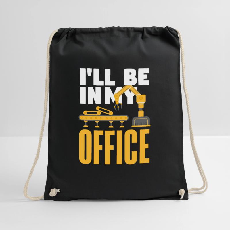 Robotics Robot Programmer Drawstring Bag