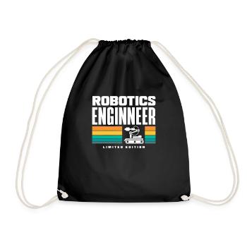 Programmeur de robots robotiques - Sac de sport léger - noir - Devant