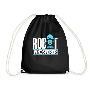 Programmeur de robots robotiques - Sac de sport léger - noir - Devant