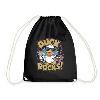 ROCHERS DE CANARD - Sac de sport léger - noir - Devant