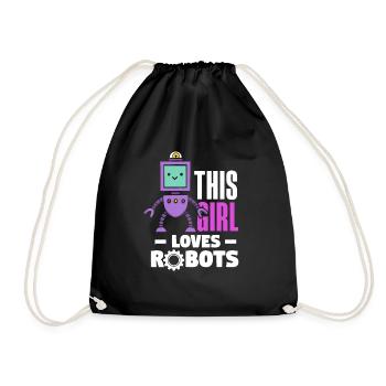 Programmeur de robots robotiques - Sac de sport léger - noir - Devant