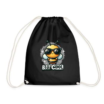 Abeille Cool - Sac de sport léger - noir - Devant
