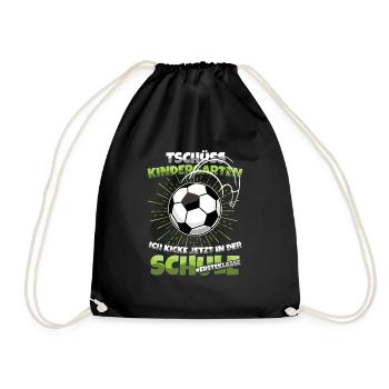 Bye-bye Kindergarten Enrollment First Grade - Drawstring Bag - black - Front