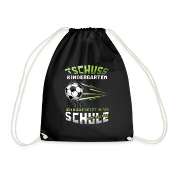 Bye-bye Kindergarten Enrollment First Grade - Drawstring Bag - black - Front