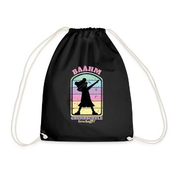 Fin de l’inscription à l’école primaire BÄÄHM - Sac de sport léger - noir - Devant