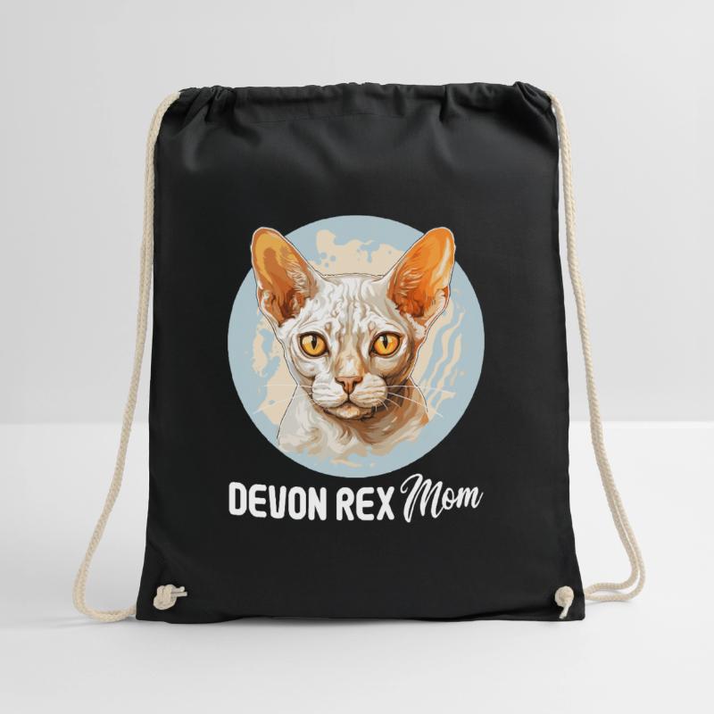 Devon Rex Kätzchen Devon Rex Katze Turnbeutel