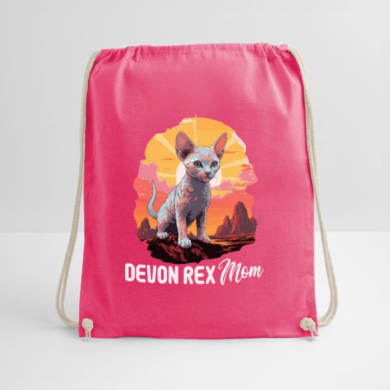 Devon Rex Kätzchen Devon Rex Katze Turnbeutel