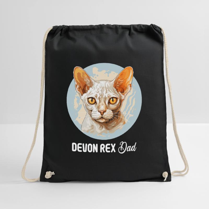 Devon Rex Kätzchen Devon Rex Katze Turnbeutel