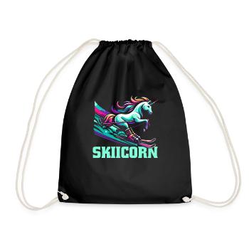 Ski Après-Ski Unicorn Skiicorn - Sac de sport léger - noir - Devant