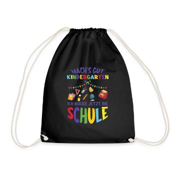 Inscription Prends soin de toi Maternelle Je fais vibrer le - Sac de sport léger - noir - Devant