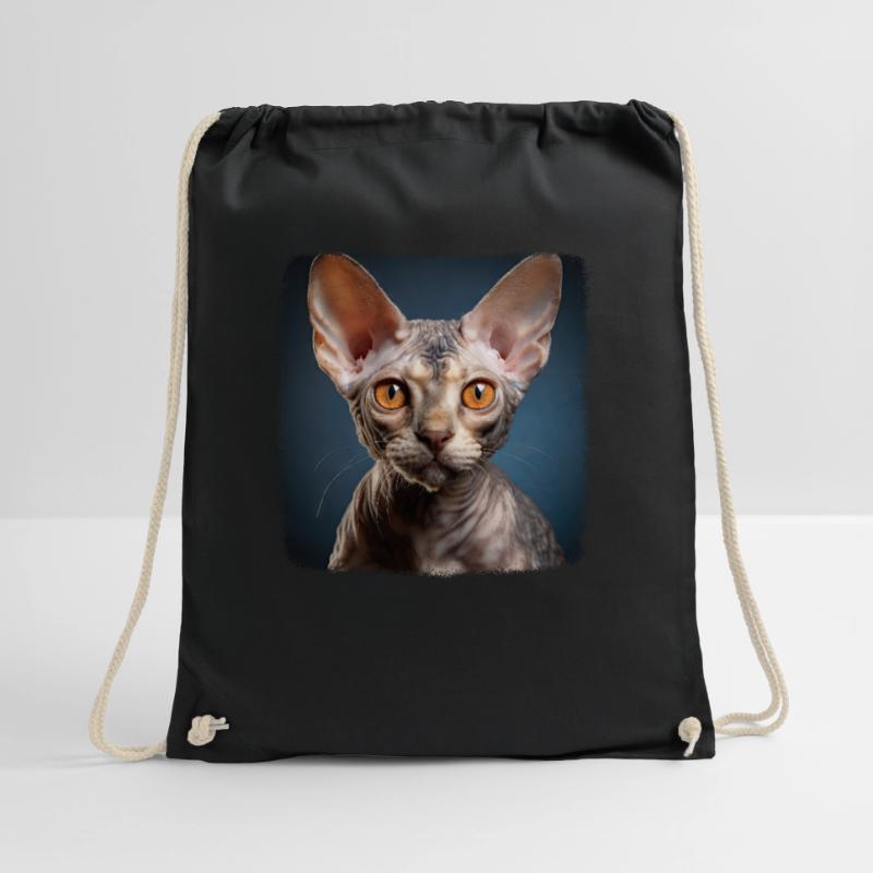 Devon Rex Kätzchen Devon Rex Katze Turnbeutel