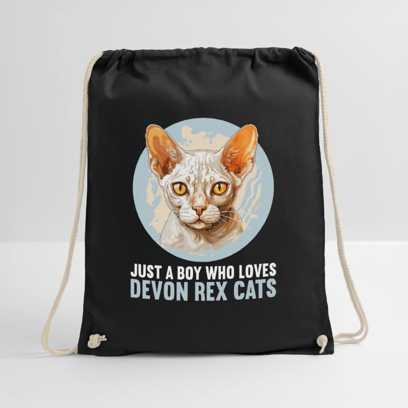 Devon Rex Kätzchen Devon Rex Katze Turnbeutel