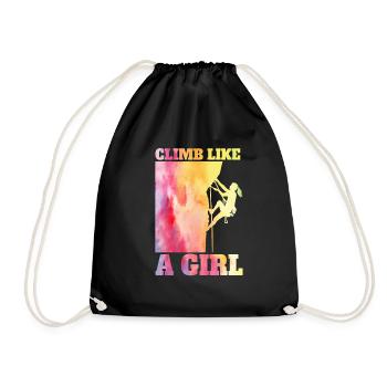 Grimpeur Escalade Montagne - Sac de sport léger - noir - Devant