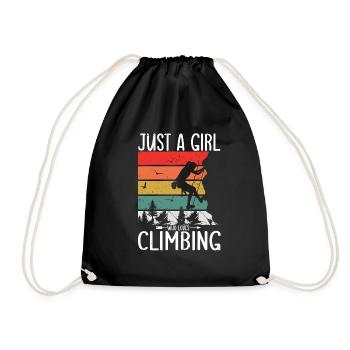 Grimpeur Escalade Montagne - Sac de sport léger - noir - Devant