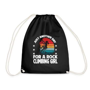 Grimpeur Escalade Montagne - Sac de sport léger - noir - Devant