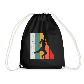 Grimpeur Escalade Montagne - Sac de sport léger - noir - Devant