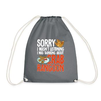 Krabben Rangoon Crabe Rangoon - Sac de sport léger - gris - Devant