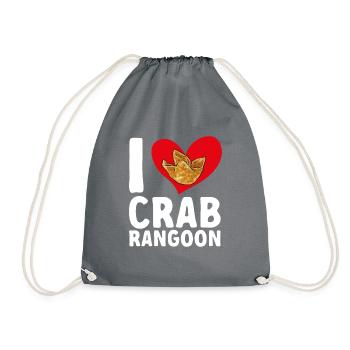 Krabben Rangoon Crabe Rangoon - Sac de sport léger - gris - Devant