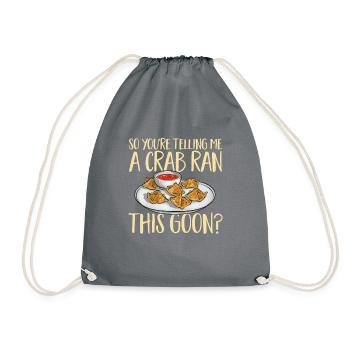 Krabben Rangoon Crabe Rangoon - Sac de sport léger - gris - Devant