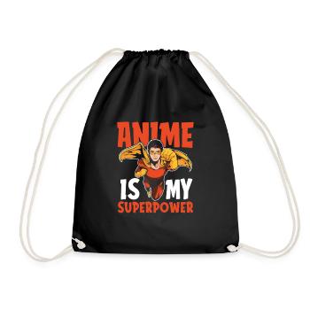 Anime Manga - Drawstring Bag - black - Front