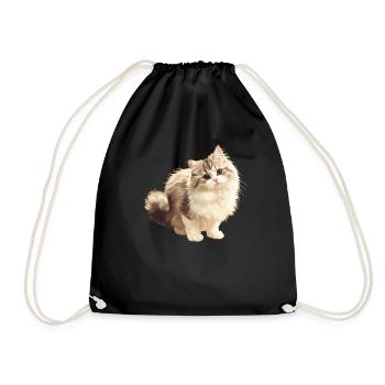 Ragamuffin Chaton Ragamuffin Chat - Sac de sport léger - noir - Devant