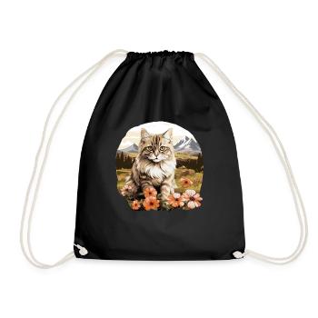 Ragamuffin Chaton Ragamuffin Chat - Sac de sport léger - noir - Devant