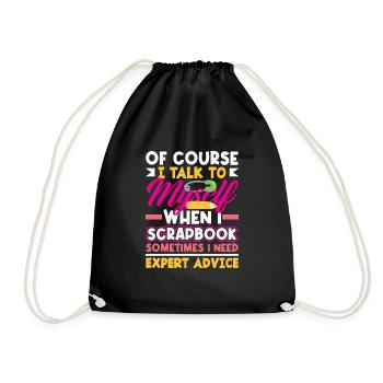 Livre de mémoire, Scrapbook, Scrapbook, Scrapbook, Scrapbook - Sac de sport léger - noir - Devant