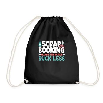 Livre de mémoire, Scrapbook, Scrapbook, Scrapbook, Scrapbook - Sac de sport léger - noir - Devant