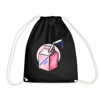 Behavior Optimist Gifts - Drawstring Bag - black - Front