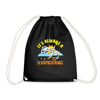 Erinnerungsbuch Scrapbook Sammelalbum Einklebebuch - Sac de sport léger - noir - Devant