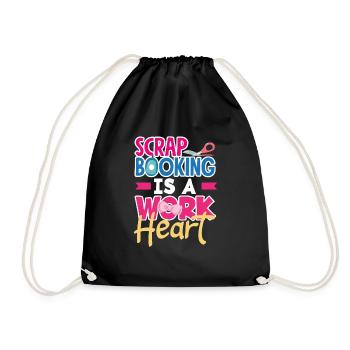 Livre de mémoire, Scrapbook, Scrapbook, Scrapbook, Scrapbook - Sac de sport léger - noir - Devant