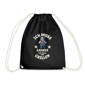 Je dois Garnix, j’ai juste besoin de dire le cricket - Sac de sport léger - noir - Devant