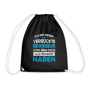 Ich bin dieser legändere Verrückte Regisseur - Turnbeutel - Schwarz - Vorne
