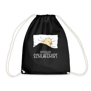 Chemise de nuit officielle Pyjama poussin - Sac de sport léger - noir - Devant