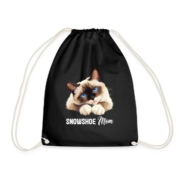 Chaton raquette Chat raquette - Sac de sport léger - noir - Devant