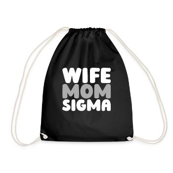 Schwesternschaft Soroitas Sigma Mama - Turnbeutel - Schwarz - Vorne