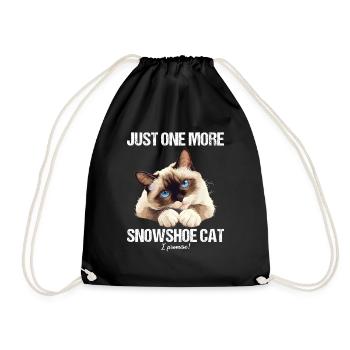Chaton raquette Chat raquette - Sac de sport léger - noir - Devant