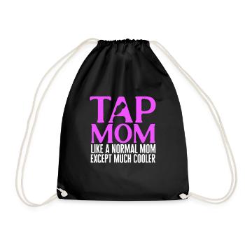 Tap Dance Teacher Tap Dancer Tap Dance - Drawstring Bag - black - Front