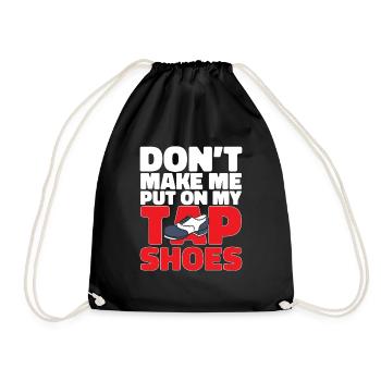 Tap Dance Teacher Tap Dancer Tap Dance - Drawstring Bag - black - Front