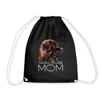 Maman Dogue du Tibet - Sac de sport léger - noir - Devant